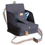 R�hausseur de chaise b�b� - roba - pliable - coussin gonflable - ceinture ajustable - 6 mois / 3 ans ...