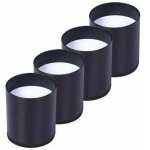 Rehausseur pieds de lit lot de 4 en acier au carbone - ajoutent une hauteur de 5 cm - supportent 10000 ...