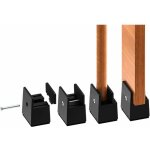 Rehausseur pieds de lit reglable de 2 pouces, rehausseurs de meubles robuste de 5 cm, hauteur de lit, ...