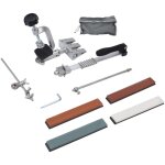 Rehoo pro affteur de couteaux robuste pierre � aiguiser professionnelle outils de cuisine � angle constant ...