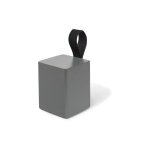 Rei - bloque - porte amovible carr bois anthracite 68 x 68 x 87 mm