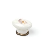 Bouton de meuble style classique fabriqué en porcelaine - zamak finition fleur blanche dimensions 402827mm ... Bouton de meuble style classique fabriqué en porcelaine - zamak finition fleur blanche dimensions 402827mm ...