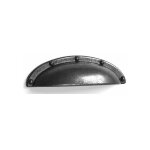 Rei - 10 poignees coquille zamak l64 vieil argent ref 72004 40 Rei - 10 poignees coquille zamak l64 vieil argent ref 72004 40