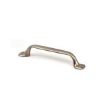 Poignée de meuble zamak satiné, entraxe 96 mm - rei Poignée de meuble zamak satiné, entraxe 96 mm - rei