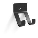 Rei - wall mount 8075 black matte steel skateboard stand 14. 5 x 12. 5 x 12. 5 cm