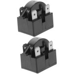 Relais de d�marrage de compresseur de r�frig�rateur, d�marreur de r�frig�rateur en 2 pi�ces, dispositif ...