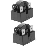 Relais de d�marrage de compresseur de r�frig�rateur, d�marreur de r�frig�rateur en 2 pi�ces, dispositif ...