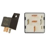 Relais inverseur 12v 40 / 15a 5 broches avec support