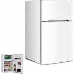 Relax4life - frigo réfrigérateur rétro 90l double porte, congélateur 27l, refroidissement 0? à 10?, températur ... Relax4life - frigo réfrigérateur rétro 90l double porte, congélateur 27l, refroidissement 0? à 10?, températur ...