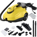 Relax4life nettoyeur vapeur haute pression 2000w 1, 9 l rservoir d'eau 5 bar 15 accessoires polyvalents, ...