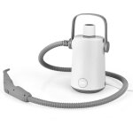 Nettoyeur vapeur  main 1000w avec rservoir d'eau 300 ml et 10 accessoires, balai vapeur pour tapis ...