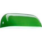 Abat - jour de rechange pour lampe de banquier, verre, hxlxp : env. 7, 5 x 22, 5 x 13, 5 cm, vert - relaxdays ...