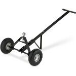 Relaxdays - aide � la man?uvre, remorques & caravanes, hxlxp: 48x137x72 cm, 250 kg, attelage rotule, ...