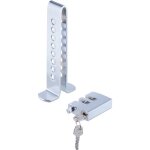 Relaxdays - antivol pour pdale, voiture & camping - car, 8 trous, scurit embrayage, acclrateur, ...