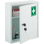 Armoire  pharmacie, placard verrouillable, pour mdicaments, hxlxp : 36x31, 5x10 cm,  accrocher, blanc ...