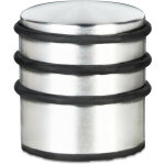 Relaxdays - butoir / arr�t de porte haut design inox 1, 1 kg, gris
