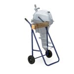 Relaxdays - chariot hors - bord, stockage & transport, moteur jusqu'� 100 kg, support acier, bleu fonc� ...
