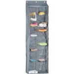 Tag�re de rangement, � suspendre au mur ou � la porte, pour la salle de bain, gris et transparent - relaxdays ...