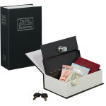 Faux livre coffre fort comme livre de poche fermable � cl� caisse � monnaie hxlxp: 18 x 11, 5 x 5, 5 ...