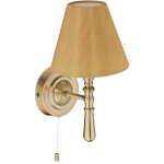 Lampe murale abat - jour, int�rieur interrupteur, entr�e et salone14, tissu, m�tal, hxlxp: 28x16x19, ...