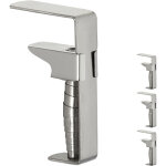 Pince a nappe, lot de 4, rglable, pour des tables paisses, inox, jusqu' une paisseur de 4, 2 cm, ...
