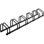 Relaxdays rtelier pour 6 vlos, roues de largeur 60 mm max. , porte - vlos en mtal, anthracite