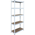 Relaxdays rayonnage pour charges lourdes hxlxp:180x90x40cm, 875kg, 5 niveaux, cave / garage, � embo�ter, ...