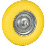 Relaxdays roue de brouette 4. 00 - 8, caoutchouc, avec axe, rechange diable, robuste, charge max. de ...