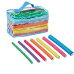 Set de 48 bigoudis pour cheveux courts ou longs, avec pochette, boucles sans chaleur, multicolore - relaxdays ...