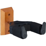Support mural pour votre guitare, porte - guitare avec mécanisme de fermeture automatique, noir et nature ... Support mural pour votre guitare, porte - guitare avec mécanisme de fermeture automatique, noir et nature ...