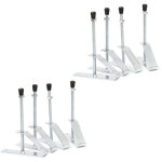Support mural pour pneus, porte - pneus accessoire, garage, lot de 8, mtal anti - choc, protection jante, ...