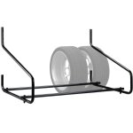 Tagre  pneus, montage mural, pour 4 roues, support tlescopique, jusqu' 80 kg, porte - pneus, acier, ...