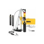 Rems ? carotteuse � diamant 2200w ? support de forage inclus ? 3 couronnes � fleurets d 62 / 82 / 132mm ...