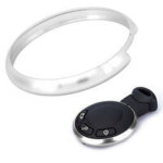 Remplacement en alliage d'aluminium de garniture de porte - cl�s � distance pour mini r55 r56 r57 r58 ...
