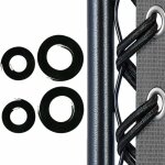 Memkey - remplacement corde, 4 cordes lastique universel de dentelle pour zero gravity chaise pliante ...