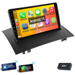 Pour renault megane 2 2002 - 2009 android 15 autoradio carplay gps rds wifi 2 + 64g dab