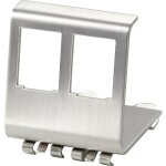 Renkforce adaptateur pour rail din 2x blanc, acier inoxydable a809522