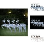 Rennes de noël 4 pcs blanc 80 led - décorations de noël - lumières de noel - rennes lumineux - décoration ... Rennes de noël 4 pcs blanc 80 led - décorations de noël - lumières de noel - rennes lumineux - décoration ...