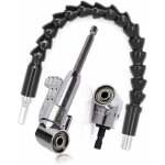 Renvoi d'angle visseuse coud�e � angle droit - foret � angle droit et kit d'extension flexible, 105 degr�s, ...
