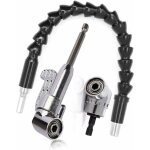 Renvoi d'angle visseuse coud�e � angle droit foret � angle droit et kit d'extension flexible, 105 degr�s, ...