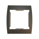 Renz cadre pour bote aux lettres gris, h. 41. 7 x l. 37. 8 x p. 35. 9 cm