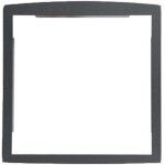 Renz cadre d'encastrement h. 33. 65 x l. 32. 65 x p. 3. 5 cm renz, gris anthracite