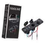 Répartiteur allume - cigare 12 v ? 24 v dual qc3. 0 avec écran led voltmètre + prise usb + interrupteur ... Répartiteur allume - cigare 12 v ? 24 v dual qc3. 0 avec écran led voltmètre + prise usb + interrupteur ...