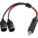 R�partiteur allume - cigare de voiture 1 � 2 adaptateur de port de chargeur d'alimentation 12 v prise ...