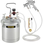 Reservoir de peinture sous pression 10 l avec pistolet de pulverisation, pot de peinture sous haute pression ...