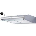 Respekta - hotte d'aspiration 60 cm hotte murale encastr�e esse inox