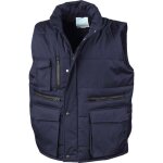 Result - gilet sans manches de travail matelass� bleu marine xl