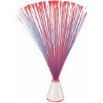 Petite lampe esprit 70 en fibres de verre 21 cm