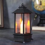 [jamais utilis�] r�tro portable petite simulation flamme lampe vent mignon petite veilleuse pour maison ...