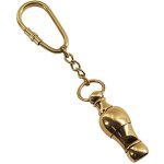 Dcoration de la figure marine keychain golden nautical pito 2x2x12cm 1707 - signes grimalt